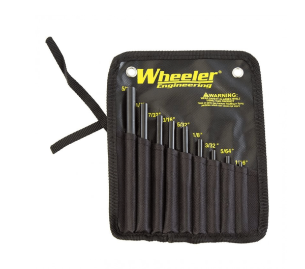 Wheeler Roll Pin Punch Set