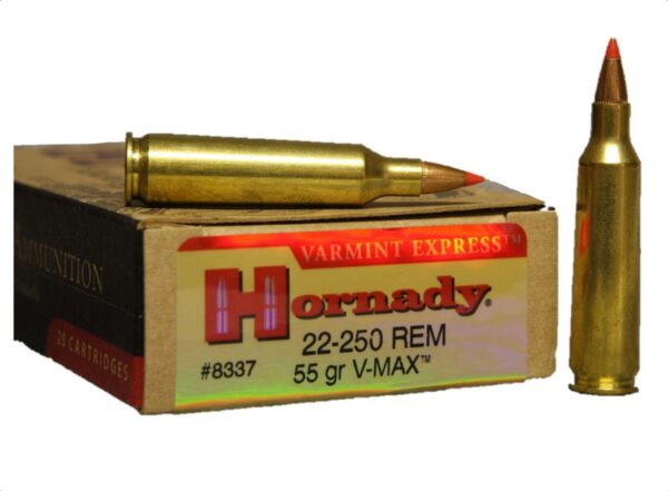 Hornady 22-250 55GR V-Max