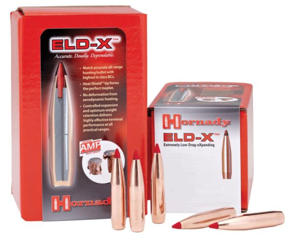 HORNADY 270 CALIBER (.277") 145 GRAIN ELD-X BULLETS
