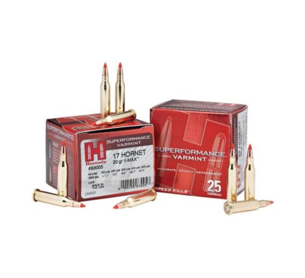 Hornady 17 Hornet 20GR V-Max
