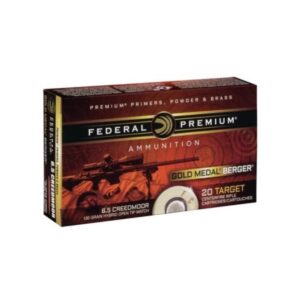 Federal 6.5 Creedmoor 130GR Berger Hybrid OTM | GM65CRDBH130
