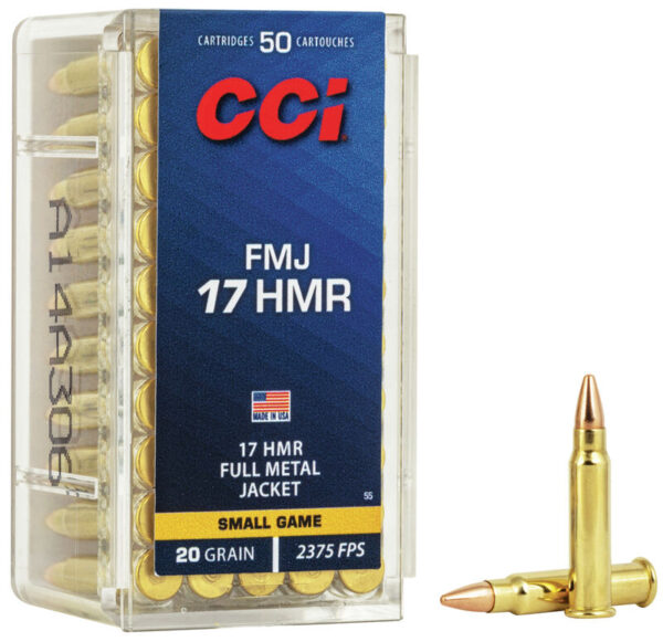CCI .17 HMR FMJ Ammunition - 0055
