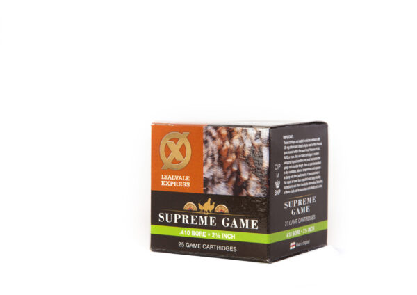 Lyalvale Supreme Fibre .410 2 ½. inch 14 grams