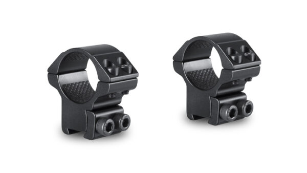 Hawke Match 1 inch 25mm LOW 9-11mm and 3/8" Base Scope Mount Rings