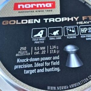 NORMA GOLDEN TROPHY FT HEAVY .22 x 250