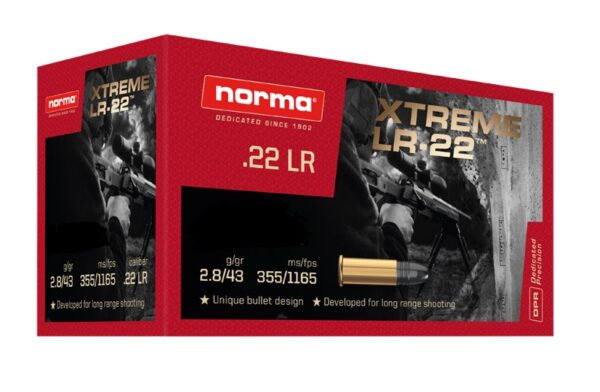 NORMA Xtreme 22 LR 43gr