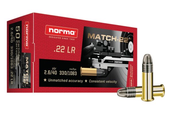 Norma Match-22 22LR 40GR