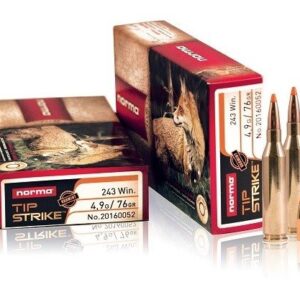 NORMA 243 Win 76gr Tip Strike