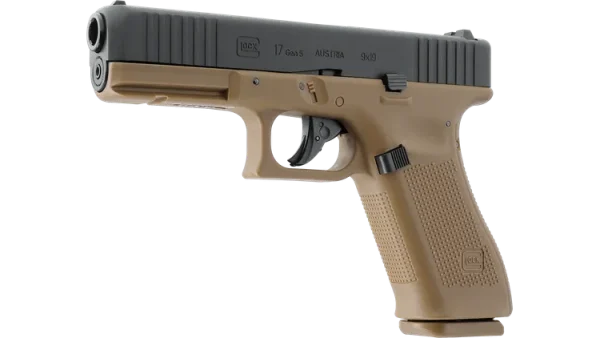 Glock 17 Gen5 BB Co2 Coyote Pistol by Umarex - Image 2