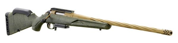 Ruger American Gen II Predator Rifle - Green Splatter Finish - Image 5