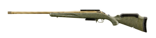 Ruger American Gen II Predator Rifle - Green Splatter Finish - Image 4